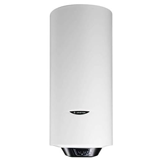 Ariston Pro1 Eco Dry Multis Chauffe-eau Electrique 100 Litres | Verticale et Horizontale, Multiposition, Résistance Gainée - Intelligent avec affichage LED