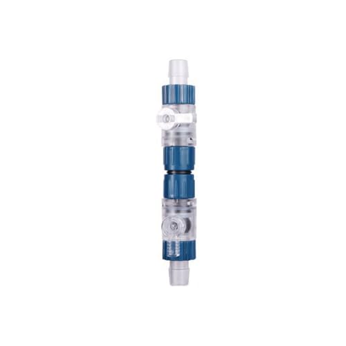DEVCOVE 20mm 水槽フィルター 水ホース フローコントロール ダブルタップ クイックリリースコネクタ 水槽フィルター 交換用アクセサリー