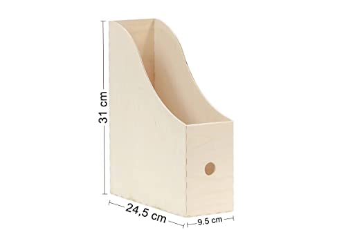 Wooden World A4 Wooden Binder for Document Segregation - Image 2