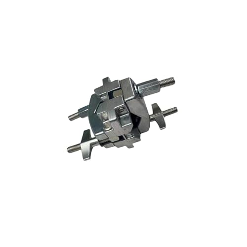 Abrazadera para soporte de platillo DYNWAVE, abrazadera para batería y platillo, extensión fácil de instalar, ligera, accesorio para instrumentos musicales miniatura 1