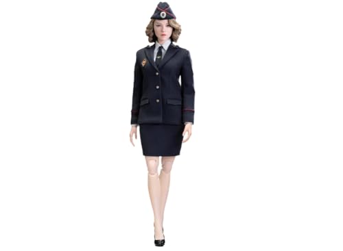 Figurine articulée Police Russe 1/6 avec uniforme en tissu AMITD POPTOYS
