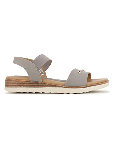 Image of Bata Womens EDEN SANDAL Grey Heels