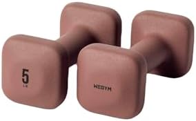 WeGym SafeGrip Square Dumbbells with Anti Slip Handles, Aesthetic Free Weights for Home Workouts, Stable Design Prevents Rolling during Floor Exercises 34