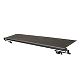 Solera V000182037 Black Slide Topper Awning - 10'6' (10'1' Fabric)