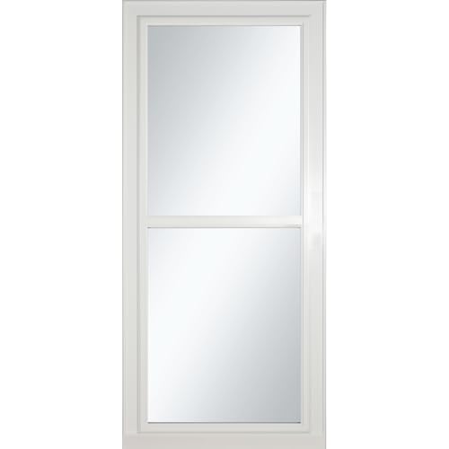 LARSON 80 Split Fullview White Storm Door