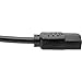 Tripp Lite Standard Computer Power Extension Cord 10A, 18AWG (IEC-320-C14 to IEC-320-C13) 3-ft.(P004-003) Black