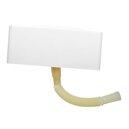 Gatuida Lavabo de Pared Pequeño para Baños Compactos Lavabo de Plástico Ligero Sin Taladros para Alquileres y Reducidos