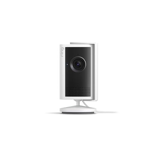 Ring Caméra intérieure Plus (Indoor Camera Plus, nouvelle génération) | Caméra de surveillance secteur, Retinal 2K, zoom 4x, cache d'objectif manuel | Essai gratuit de 30 jours d'abonnement Ring