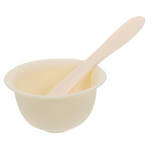 SOESFOUFU Mask Making Bowl 2pcs Silicone Facial Mask Mixing Bowl Applicator for Supplies