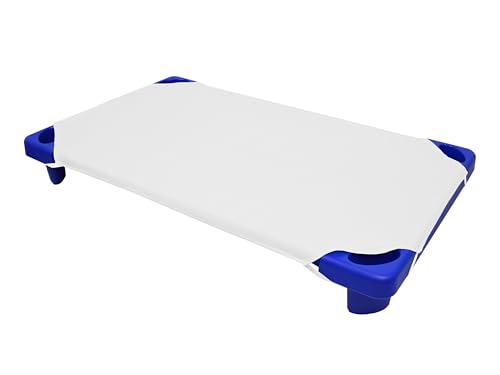 Image of American Baby Company 2 Pack Cot Sheet for Daycare Standard Size 23 inch x 51 inch - Soft & Breathable Microfiber Cot Sheet for Daycare and Preschool, Snow White