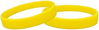 Silicone Wristbands Pack Of 10 Youth Sizes Choice Of Colours