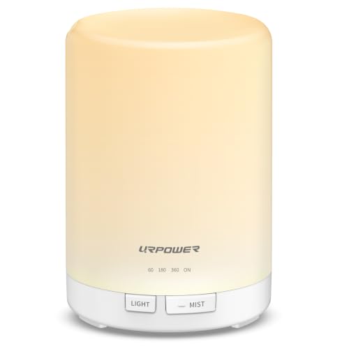 URPOWER 300mL Essential Oil Diffuser Ultrasonic Aromatherapy...