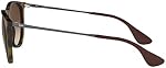 Ray-Ban, RB4171, Cadre de velours en caoutchouc de la Havane ronde Erika, 100% Nylon, UV Protection non-polarisée