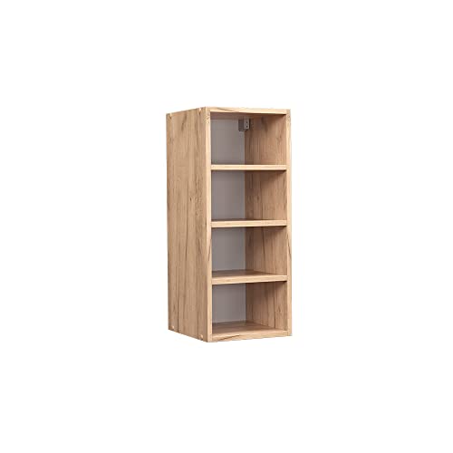 Vicco Hängeschrank Fame-Line, Goldkraft Eiche, 30 cm, zur Kombination mit weiteren Modulen der Fame-Line Serie