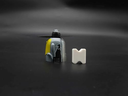 6 Pack Fw190 Car Air Vent Clip Freshener Refills - Long Lasting Solid Fragrance Replacement Pads (24x16x15mm). Essential Aromatherapy Tablets for Military Model & Propeller Plane Fans.