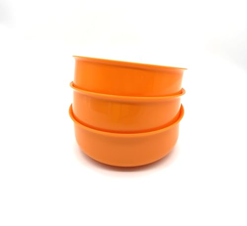 Kimmel Lot de 3 bols de 17 cm, orange