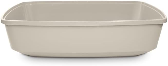 So Phresh Caja de arena abierta para gatos de hongos, 19.25 pulgadas de largo x 13 pulgadas de ancho x 5 pulgadas de alto