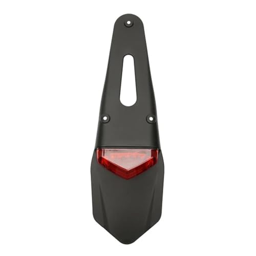 Feu arrière LED pour Moto Tout-Terrain avec Garde-Boue et Support Plaque Universel Enduro