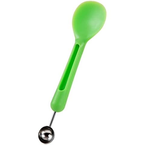Prep Solutions Dual-Ended, 2-In-1 Melon Baller With Seed And Rind Remover Scoop Cover