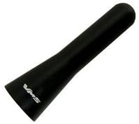 Miniatura 3 de VMS Racing 1.969 in 2" pulgadas corto CNC mecanizado Billet antena de aluminio en NEGRO Compatible con Nissan 350Z Fairlady Z 240SX 180SX Nismo