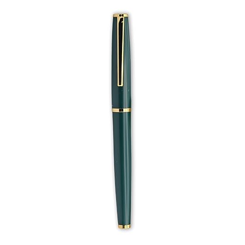 Image of Venti Fountain Pen - Metal Luxury Pen, Schmidt Nib (Medium), Best Pen Gift Set for Men & Women, Professional, Executive, Office, Nice Pens,Return Gift (F5083-Green)