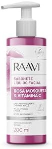 Sabonete Facial Rosa Mosqueta e Vitamina C Raavi Dermocosméticos