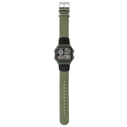 Image of Casio Youth AE-1200WHB-3BVDF Digital Green Watch Unisex (D101)