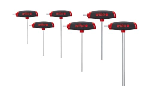 Wiha 45620 FIX2589 26247 Hexagonal Screwdriver Set with ComfortGrip, 6 Pieces