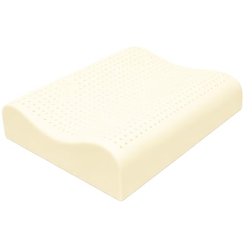 ORGANIC TEXTILES Organic Latex Contour Pillow with Organic Cotton...