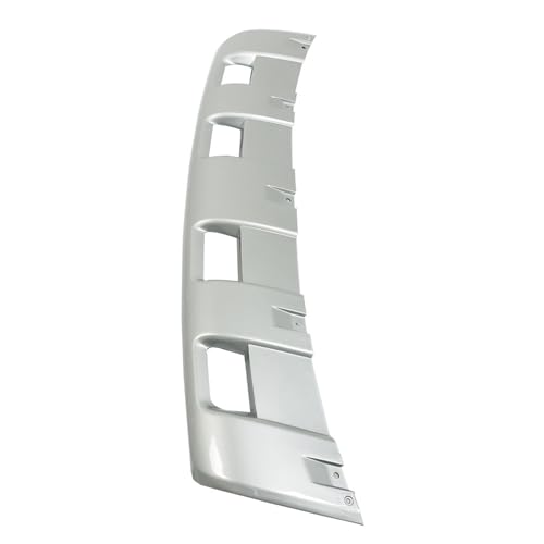 Image of munirater Front Bumper Lower Valance Panel Skid Plate Silver Plastic Replacement for 2020-2022 Explorer