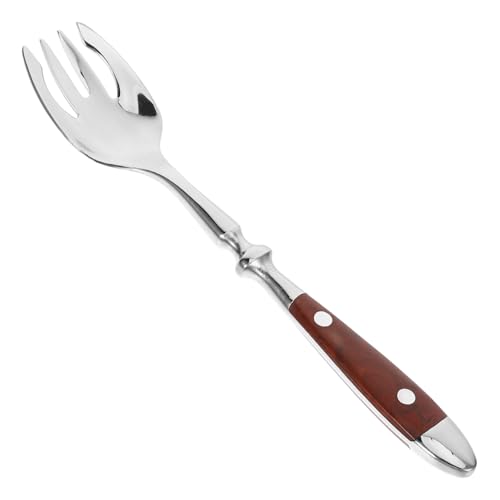 ERINGOGO Appetizer Forks with Handle Multi Functional Tasting Forks for Fruit Salad and Desserts Elegant Cutlery for Family Gatherings and Special Occasions