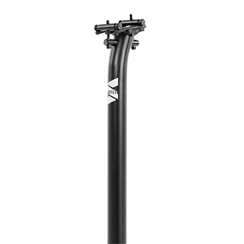 Tige de selle VTT reglable 31.6 mm Switch Back alu noir pour cadre L390