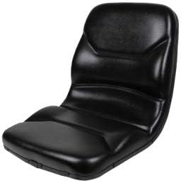 Concentric High Back Black Seat for Walker Zero Turn Mowers ZTR