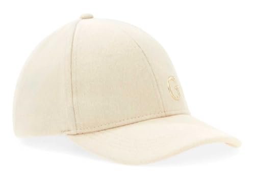 Casquette GUESS beige taupe pour homme et femme couvre-chef baseball ajustable