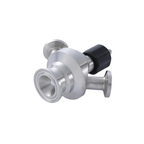 Vanne d'échantillonnage mécanique DN10 inox 316 pour prélèvement fluide industriel