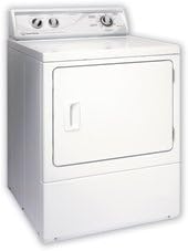 Speed Queen 7.0 Cu. Ft. White Front Load Gas Dryer - ADG48BR