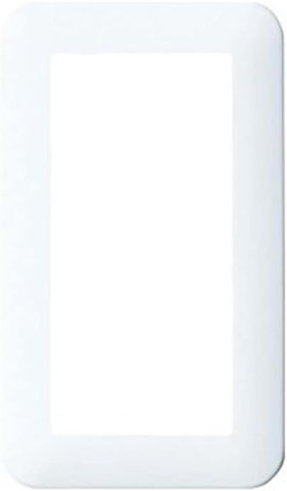 Panasonic Cosmo Series WTC7101W2 Wide 21 Switch Plate (Round), For 1 Row, White, Set of 2