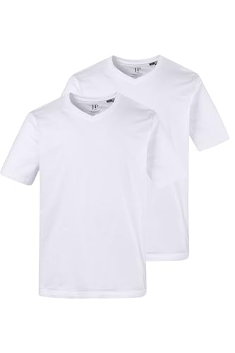 T-Shirt Basic col en V homme grande taille L-8XL JP 1880 pour le quotidien