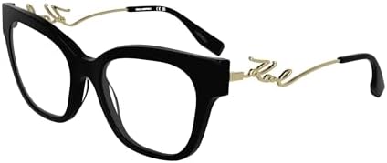 KARL LAGERFELD KL6191 001 BLACK 52/19/140 FEMALE Eyewear Frame image 5