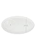Bastion Collections Piatto ovale enjoy today love tomorrow ceramica bianco nero stoviglie in ceramica BC Plate ovale piattino da cucina RJ/OPL CUP 013 BL