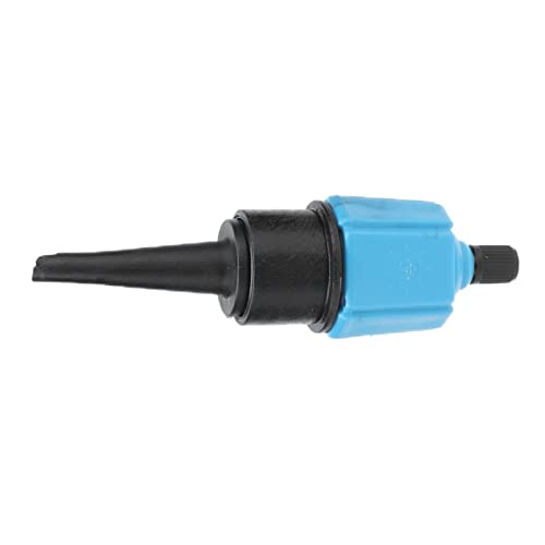 Inflatable SUP Pump Adaptor, Well Sealed Sup Air Valve Adapter Multifunctional for Paddle Boards for Rubber Boats for Canoes(Blue)