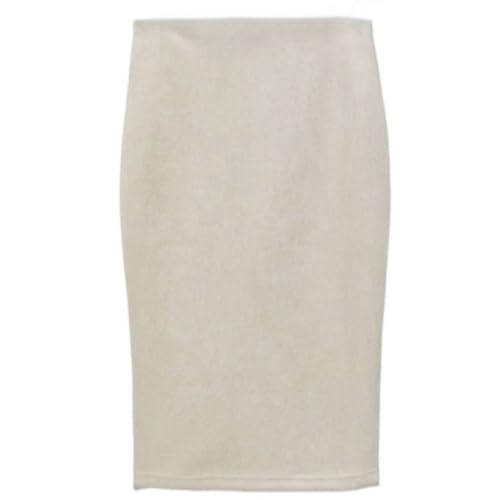 Jupe d'hiver en daim extensible et chaude pour un confort optimal en taille 48