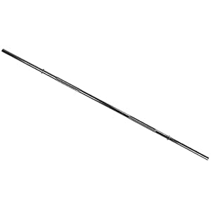 Signature Fitness Standard Weightlifting Barbell, 300-Pound Capacity, Multiple Options