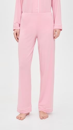 Image of Eberjey Gisele Classic Women's Pajama Set | Long Sleeve Shirt + Long Pants