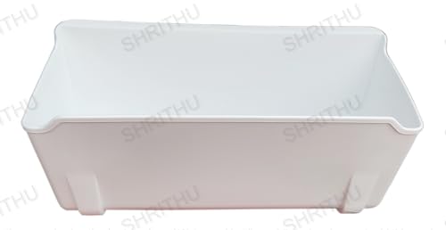 Image of SHRITHU Vegetable Box For Fridge Compatible With Whirlpool Single Door 180 To 205 Liter New Modal Automatic Refrigerator White Plastic Pack Of 1