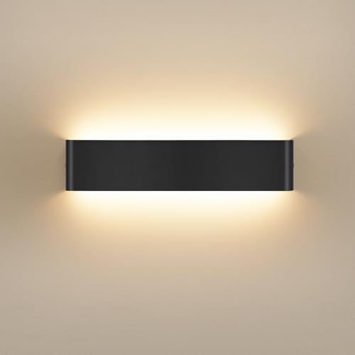 Oraymin 40CM LED Wandleuchte 18W, Moderne LED Wandlampe Innen，3000K Up und Down Wandbeleuchtung, Dekorative Flurlampen, 1000LM LED Lampe aus Aluminium für Wohnzimmer Schlafzimmer Treppenhuas