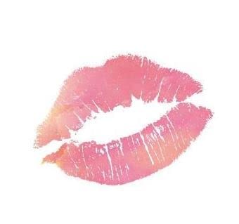 Loyalty Reward - Pink kiss Lips - self Inking Stamp 11mm