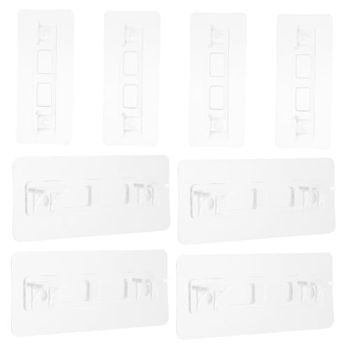 KICHOUSE Playpen Stabilizer Fixing 8 Pack Playpen Base Stand Adhesive Pads for Baby Playards Anti Skid Stabilizers