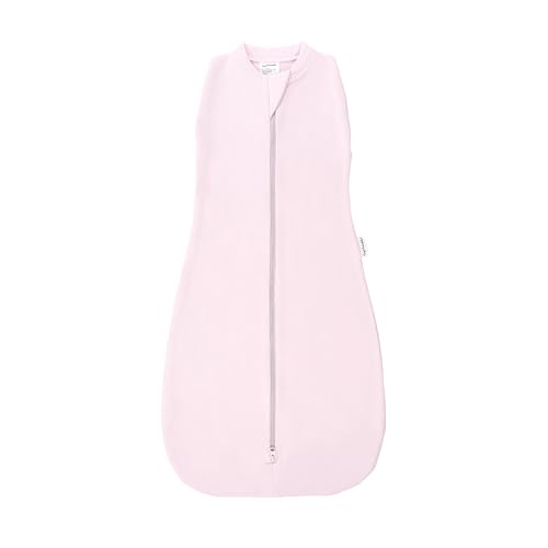 Image of Tiny Twinkle Baby Sleep Sack 0-3 Months 1.0 TOG, Cotton & Elastane Wearable Blanket, Swaddle Transition Micro-Fleece, Machine Washable (Orchid)