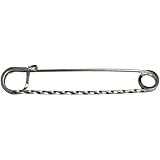 Dubois Cheval Stock Tie Pin - Traditional Silver Spiral
